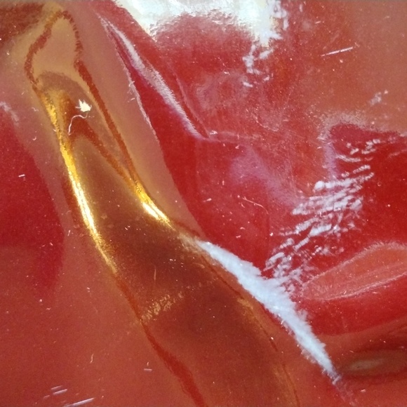 Valentino Garavani Handbag Burgundy patent Leather Braided Handle SOLD SOLD SOLD - Picture 12 of 15